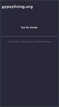 Mobile Screenshot of gypsyliving.org